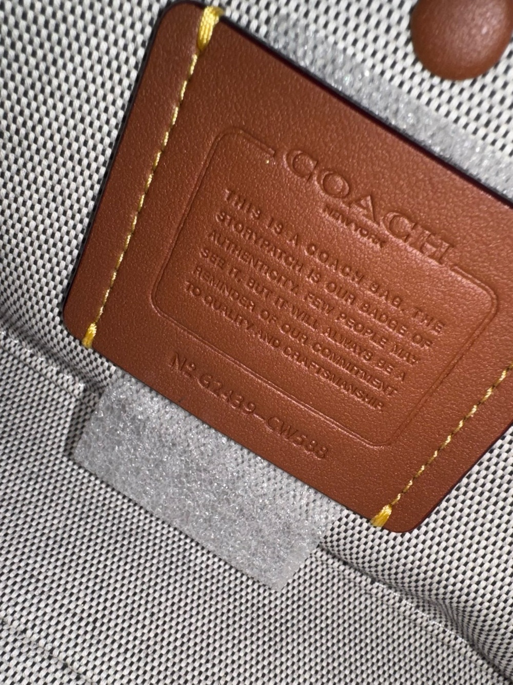 Coach Juliet 25 Metallic leather like new - Picture 6 of 7